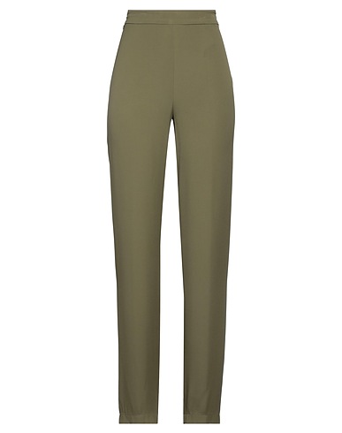MANILA GRACE Hosen Militärgrün 100% Viskose