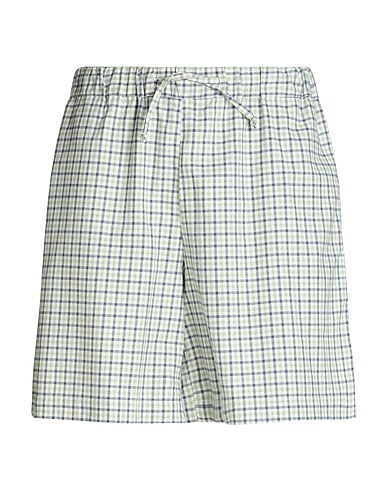 8 by YOOX Shorts & Bermudas COTTON WIDE LEG SHORTS
 Säuregrün 100% Baumwolle