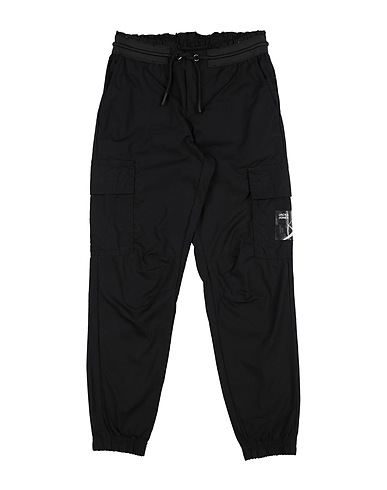 JACK & JONES Casual trouser Black 70% Cotton, 30% Recycled cotton