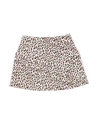 DIOR Skirt Cream 97% Cotton, 3% Elastane