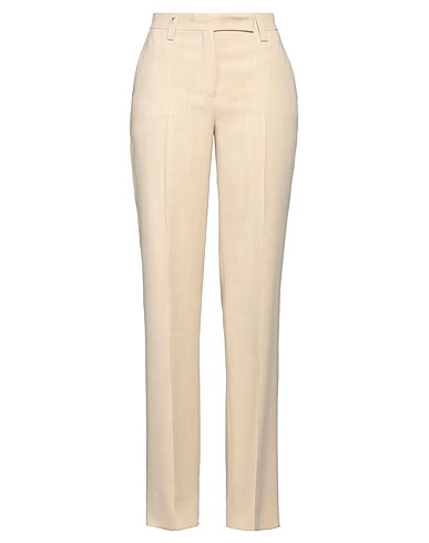 FERRAGAMO Casual pants Beige 96% Viscose, 4% Elastane