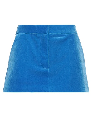 ALEX PERRY Mini skirt Azure 95% Polyester, 5% Elastane