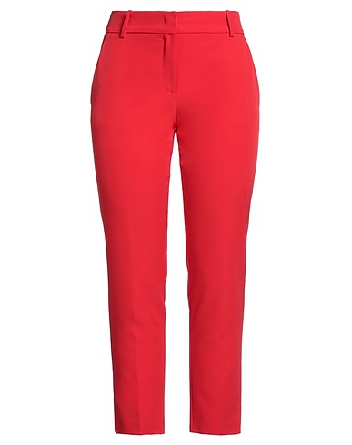 PINKO Casual trouser Red 93% Cotton, 7% Elastane