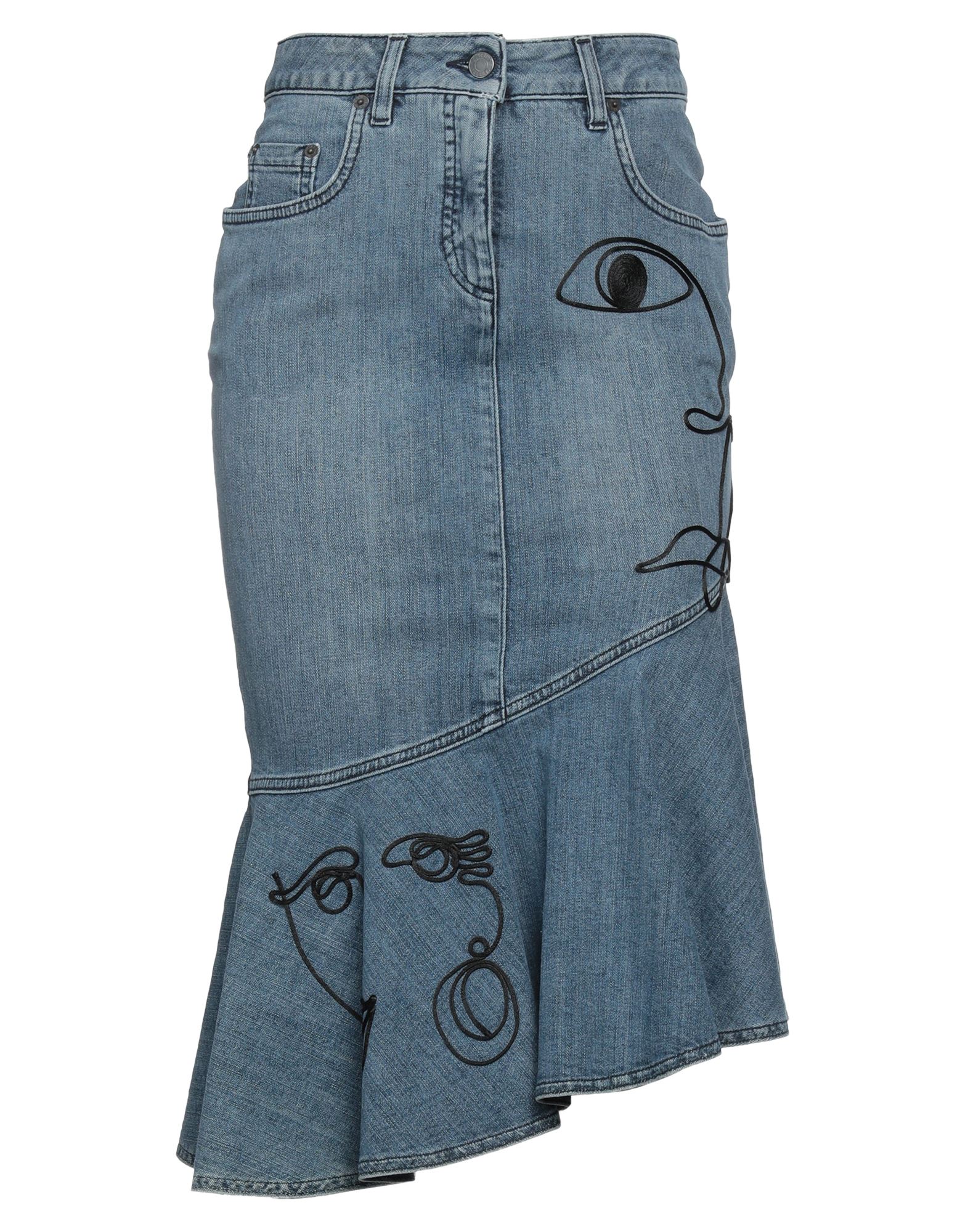 MOSCHINO - Denim skirts
