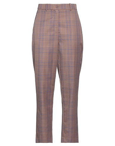 NÜMPH Casual trouser Light brown 64% Viscose, 36% Elastane