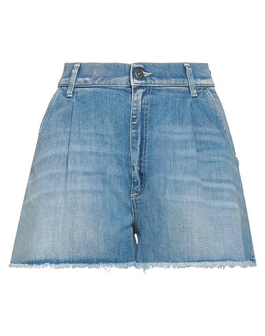 DONDUP Denim shorts Blue 92% Cotton, 6% Elastomultiester, 2% Elastane