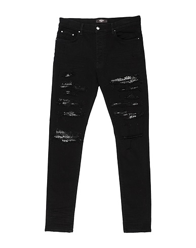 AMIRI Denim pants Black 92% Cotton, 6% Elastomultiester, 2% Elastane