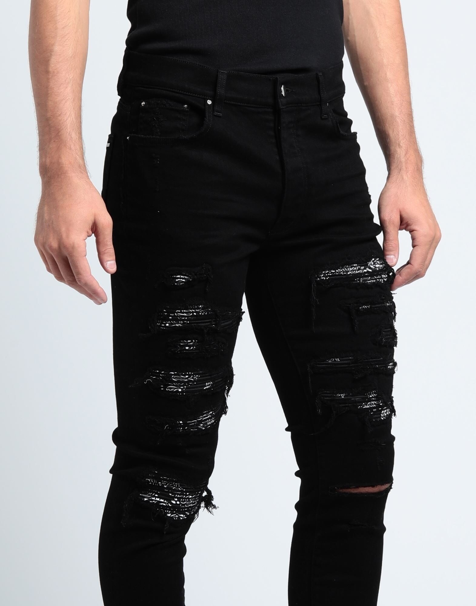 AMIRI Jeans and Denim | Black Men's Denim Pants | YOOX
