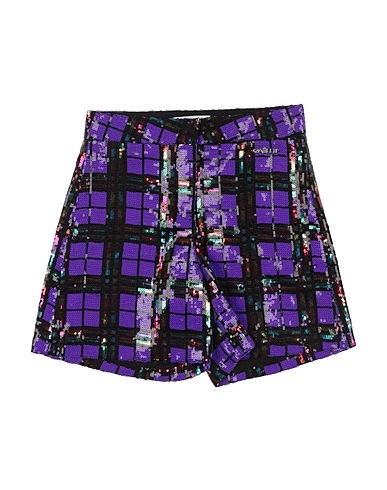 GAëLLE Paris Shorts & Bermuda Purple 100% Polyester