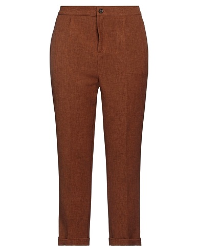 BIANCOGHIACCIO Casual trouser Brown 100% Polyester