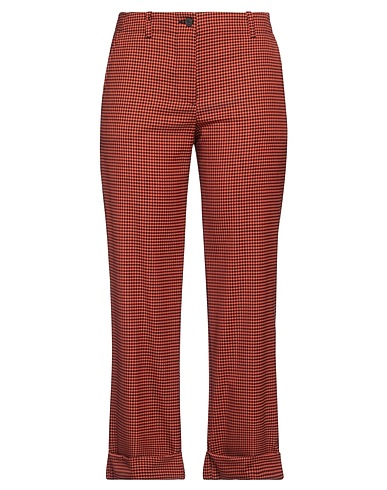 ALBERTO BIANI Casual pants Orange 98% Virgin Wool, 2% Elastane