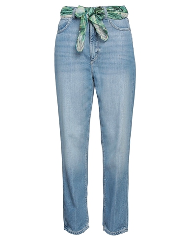 GUESS Denim trousers Blue 91% Tencel™ Lyocell, 9% Cotton