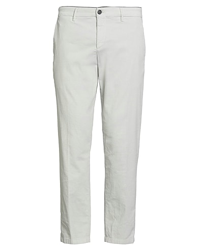DEPARTMENT 5 Повседневные брюки GRIGIO CHIARO 98% Хлопок, 2% Резина
