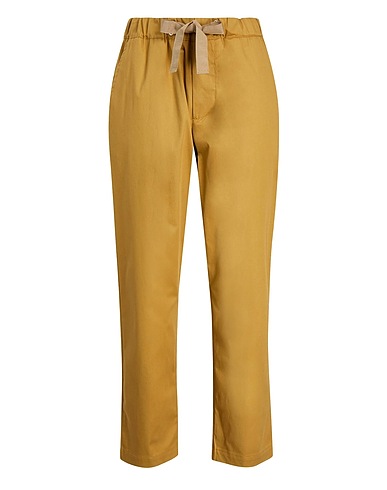 8 by YOOX Casual trouser Khaki 97% Cotton, 3% Elastane