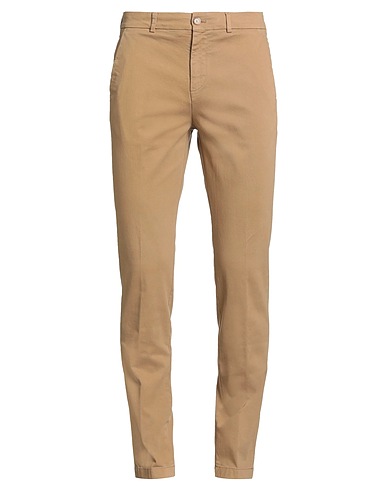 CRUNA Casual trouser Light brown 98% Cotton, 2% Elastane