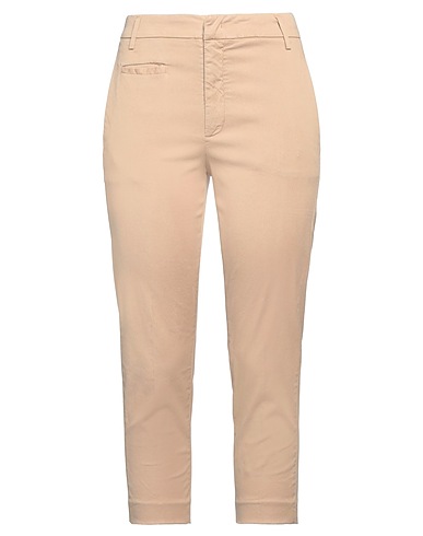 DONDUP Casual pants Beige 64% Lyocell, 34% Cotton, 2% Elastane