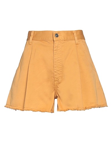 DONDUP Shorts & Bermuda Giallo ocra 100% Cotone