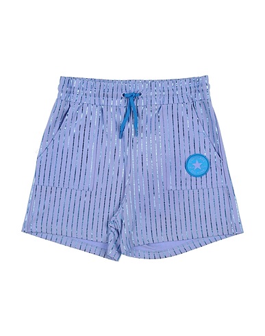 CONVERSE Shorts & Bermuda SHINE PRINT HIGH RISE SHORTS Mauve 95% Cotton, 5% Elastane