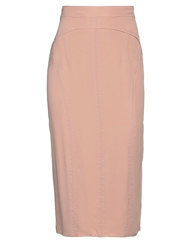 N°21 Midi skirt Blush 69% Acetate, 31% Silk