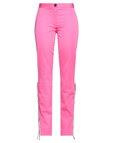 GIUSEPPE DI MORABITO Casual trouser Pink 96% Viscose, 4% Elastane