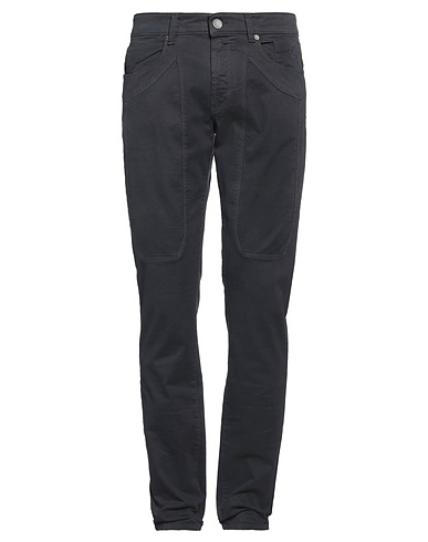 JECKERSON Casual trouser Grey 86% Cotton, 12% Viscose, 2% Elastane