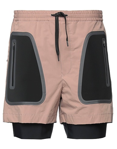 DSQUARED2 Shorts & Bermuda Beige 97% Cotton, 3% Elastane, Polyamide
