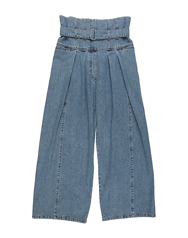 PHILOSOPHY di LORENZO SERAFINI Denim trousers Blue 100% Cotton