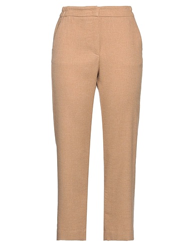 HANAMI D'OR Pantalone Cammello 55% Viscosa, 32% Lana, 11% Poliestere, 2% Elastan