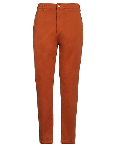 CRUNA Chinos Rostrot 98% Baumwolle, 2% Elastan