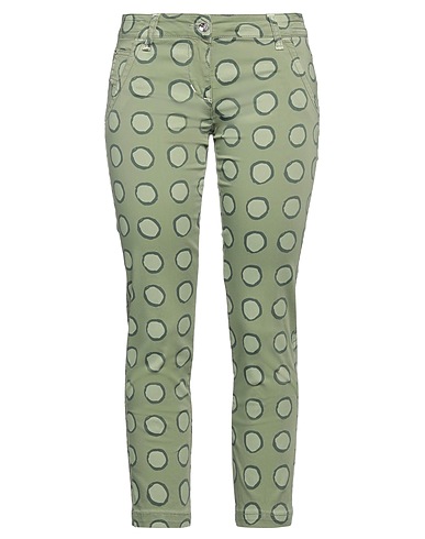 JACOB COHЁN Pantalone Verde 97% Cotone, 3% Elastan
