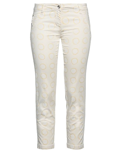JACOB COHЁN Pantalone Avorio 97% Cotone, 3% Elastan