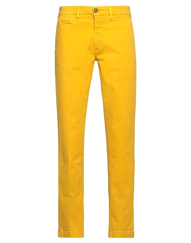 40WEFT Pantalone Giallo 98% Cotone, 2% Elastan