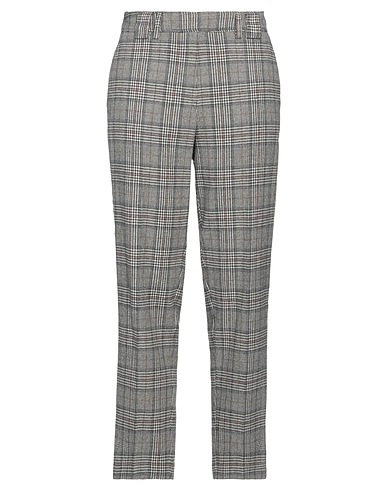 MOMONÍ Casual trouser Grey 40% Cotton, 30% Wool, 19% Polyester, 11% Polyamide
