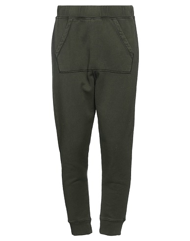 DSQUARED2 Casual trouser Military green 100% Cotton, Elastane
