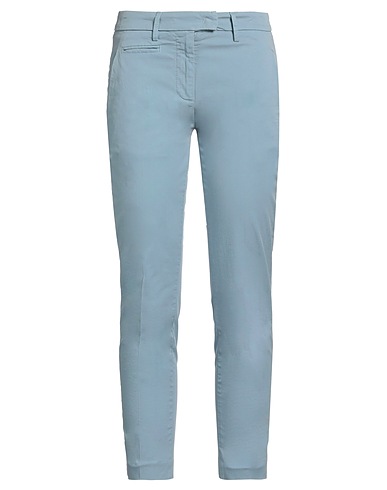 DONDUP Pantalon Bleu ciel 100% Coton
