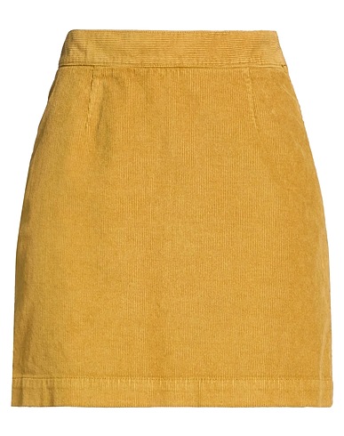 GRIFONI Mini skirt 98% Cotton, 2% Elastane