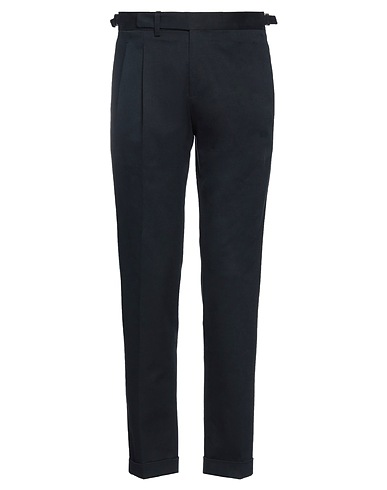 QUATTRO.DECIMI Casual trouser Midnight blue 97% Cotton, 2% Cashmere, 1% Elastane