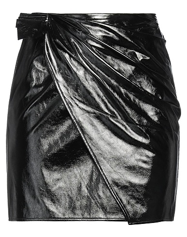 STELLA NOVA Mini-jupe Noir 100% Polyuréthane