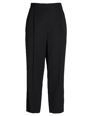 BRUNELLO CUCINELLI Casual pants Black 55% Viscose, 45% Virgin Wool, Ecobrass