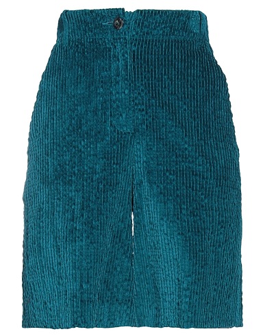 MOMONÍ Shorts & Bermuda Verde petrolio 80% Cotone, 19% Modal, 1% Elastan