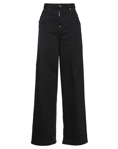 DSQUARED2 Denim pants Black 97% Cotton, 3% Elastane