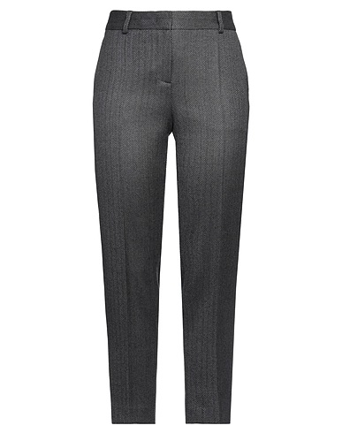 BOUTIQUE MOSCHINO Casual trouser Grey 100% Virgin Wool