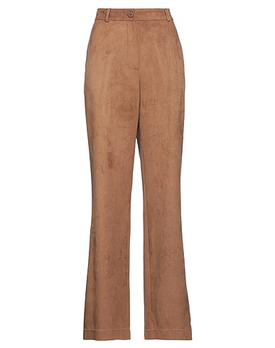 BOUTIQUE MOSCHINO Pantalone Cammello 90% Poliestere, 10% Gomma