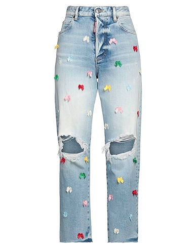 DSQUARED2 Denim trousers Blue 99% Cotton, 1% Elastane, Polyester
