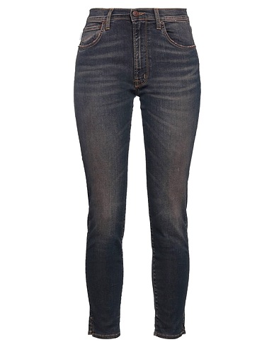 (+) PEOPLE Denim trousers Blue 90% Cotton, 8% Elastomultiester, 2% Elastane