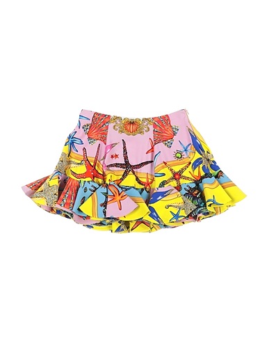VERSACE YOUNG Skirt Yellow 100% Viscose