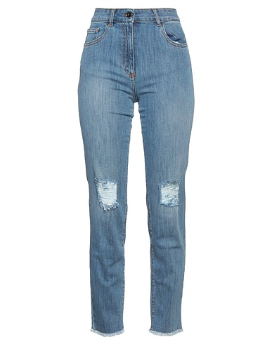 NENETTE Denim pants Blue 98% Cotton, 2% Elastane
