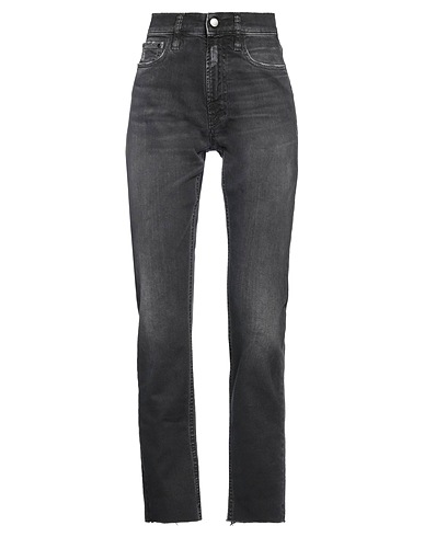 CYCLE Denim trousers Black 98% Cotton, 2% Elastane
