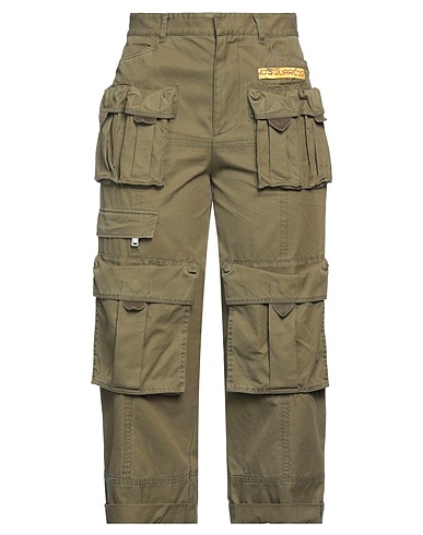 DSQUARED2 Cargo Military green 100% Cotton