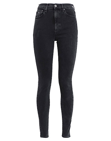 TOMMY JEANS ジーンズ ブラック コットン 98% / ポリウレタン 2%